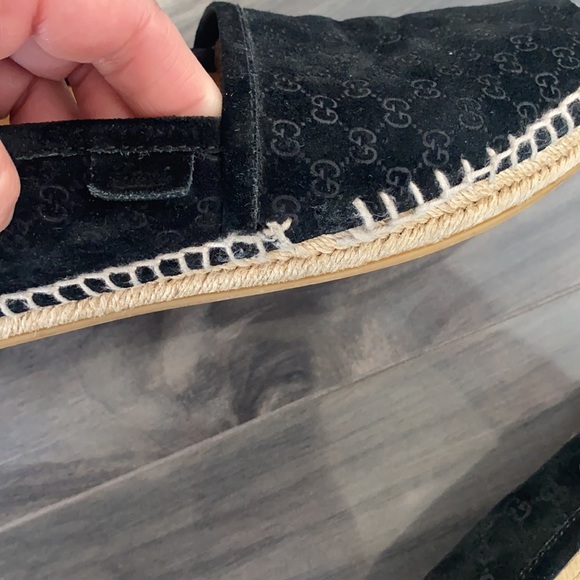 Gucci GG logo Suede espadrille - Picture 6 of 9